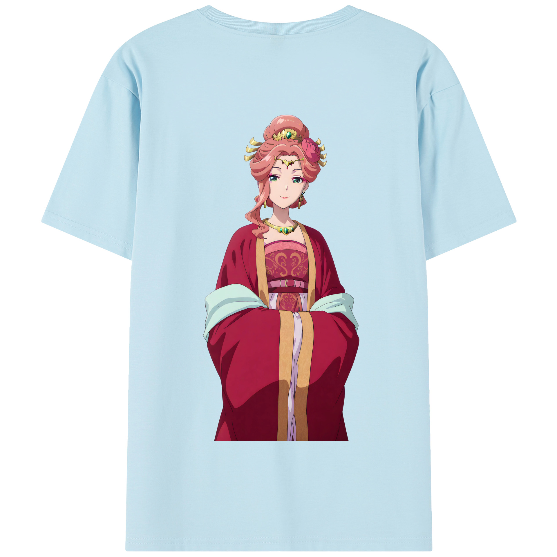 （画像用） 薬屋のひとりごと The Apothecary Diaries 綿100％半袖Tシャツ（背面プリント）